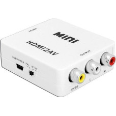 Inne Adapter AV Inne Konwerter sygnału gniazdo HDMI - gniazdo AV - CHINCH CVBS + AUDIO LXHD129