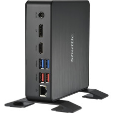 Shuttle Komputer Shuttle Shuttle Barebone NC40U5 Black (Core i5-1235U) 24/7, Dual Video, Ultra HD