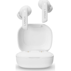 Lamax Słuchawki Lamax LAMAX In-Ear Clips1 ANC  white BT 5.3 Akku 44 Std. retail