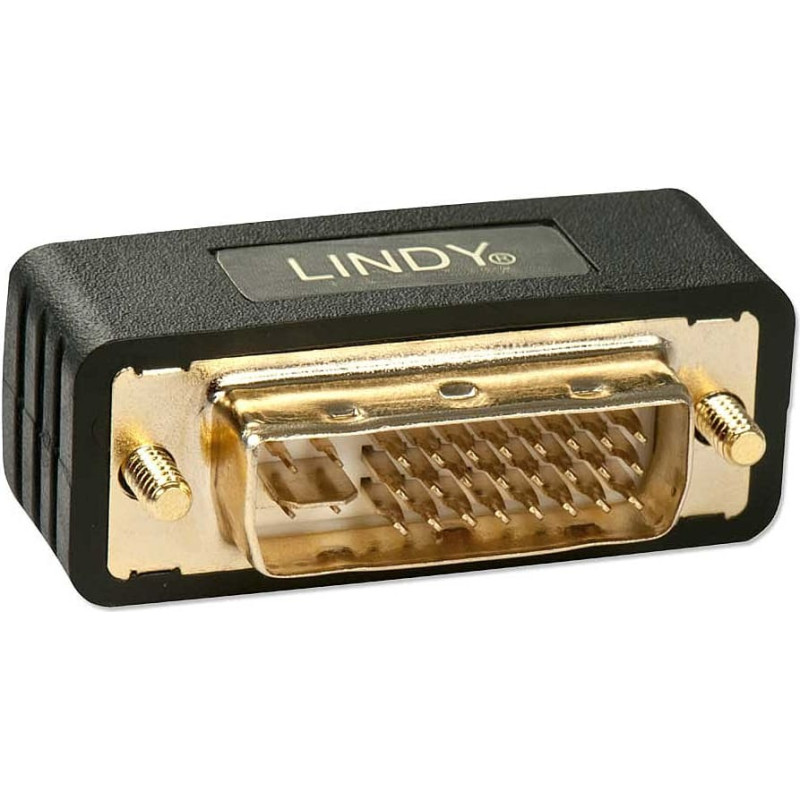 Lindy Adapter AV Lindy DVI-I - DVI-I czarny (41099)