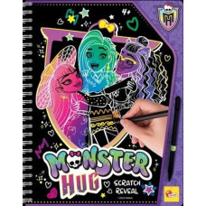 Lisciani Zdrapywanka Sketchbook Scratch reveal Monster High