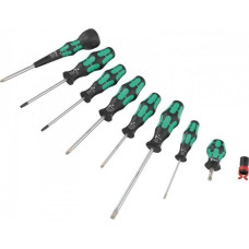 Wera ZESTAW WKRĘTAKÓW Z RĘKOJEŚCIĄ KULISTĄ BALL-GRIP SET 2, 9CZ. (1 KPL)