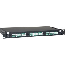 Eaton Terminal sieciowy Eaton Eaton Tripp Lite Series 36-Port LC/LC Rackmount Fiber Enclosure Feed Through Patch Panel 1U - Patch Panel - Rack montierbar - LC x 36 - Schwarz - 1U - 48.3 cm (19