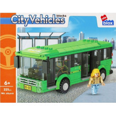 Alleblox KLOCKI KONSTR ALLEBLOX CITY 221EL 34X27X6 BUS P