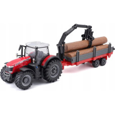 Bburago Traktor CIĄGNIK TRAKTOR MASSEY FERGUSON Bburago