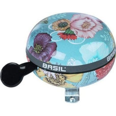 Basil Dzwonek rowerowy BASIL BLOOM FIELD BIG BELL BICYCLE BELL 80mm, sky blue (NEW 2024)