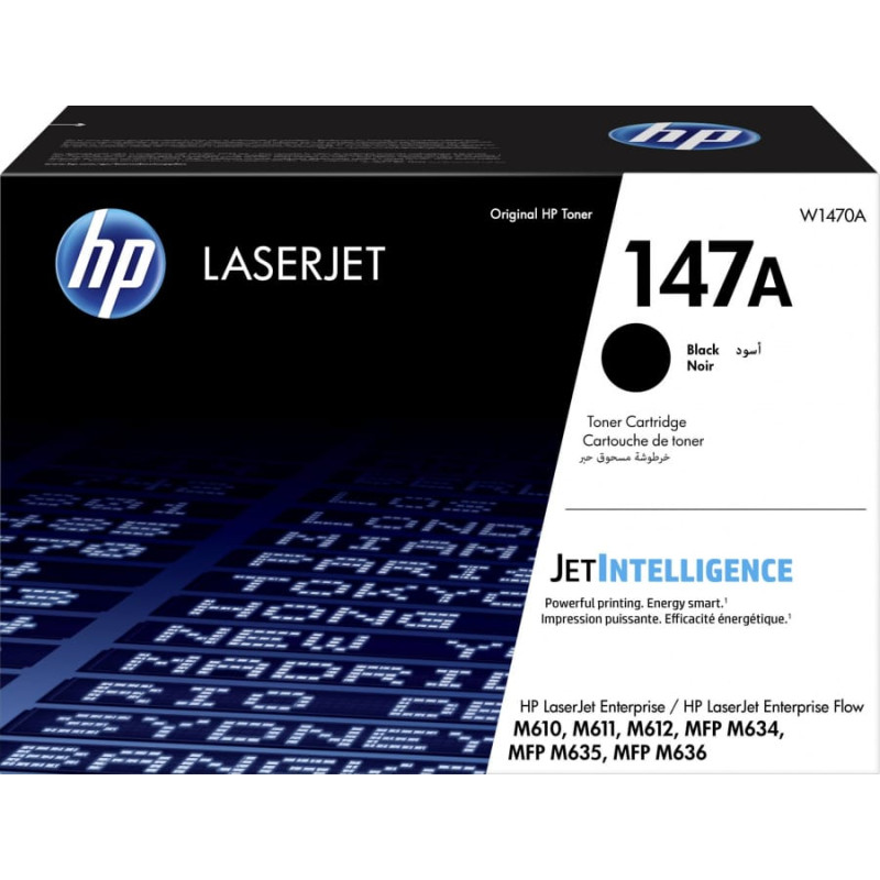 HP Toner HP HP Toner nr 147A W1470A Black 10,5K W1470A