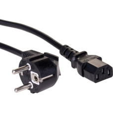 Akyga Kabel zasilający Akyga Kabel zasilający Akyga AK-PC-06C 4N IEC C13 CEE 7/7 250V/50Hz 3m