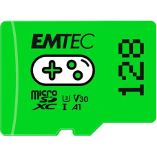 Emtec Karta Emtec Gaming MicroSDXC 128 GB Class 10 UHS-I/U3 A1 V30 (ECMSDM128GXCU3G)