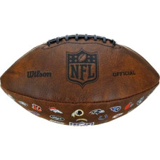 Wilson NFL Official Throwback 32 Team Logo Ball Brązowa r. 9 (WTF1758XBNF32)