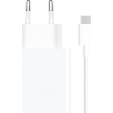 Xiaomi Ładowarka Xiaomi Xiaomi Travel Charger Combo szybka ładowarka sieciowa USB-A 33W PD + kabel USB - USB Typ C biała (BHR6039EU)