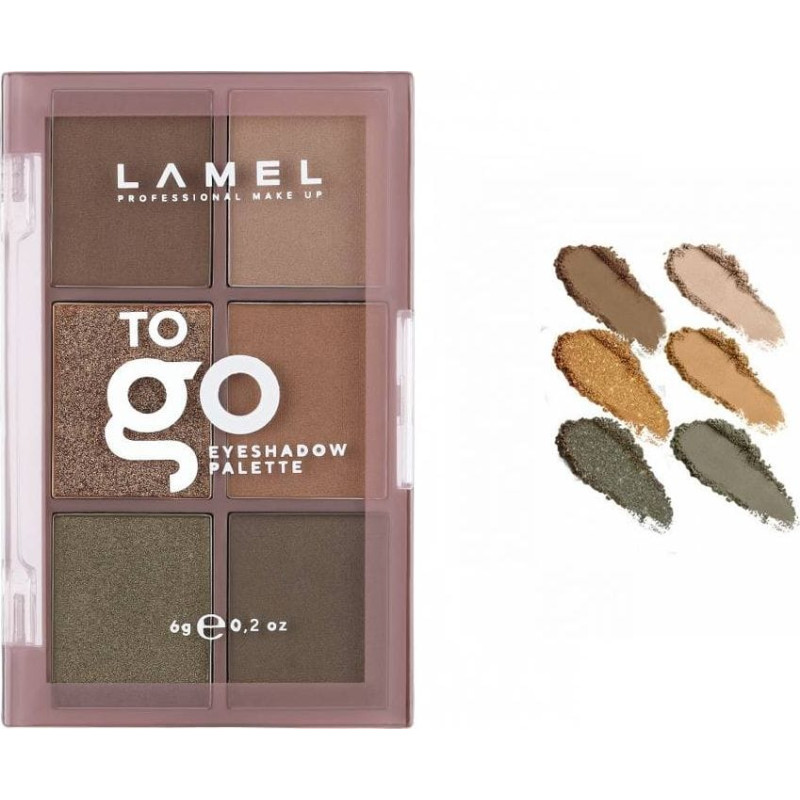 Lamel OhMy Paletka cieni do powiek To Go Eyeshadow nr 403 6g