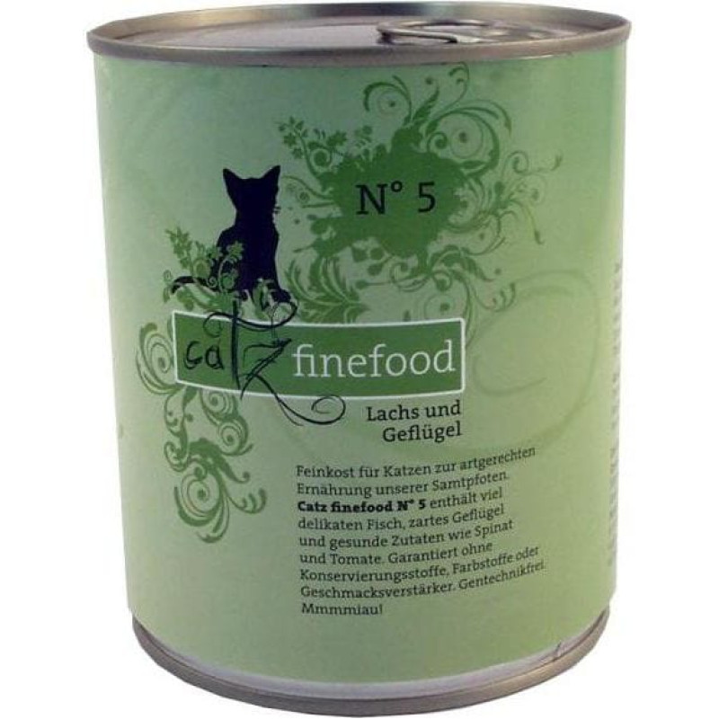 Catz Finefood N.05 Łosoś puszka 800g