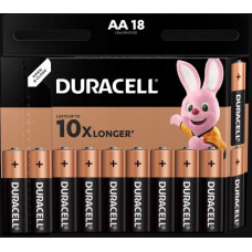 Duracell Bateria Basic AA / R6 1500mAh 18 szt.