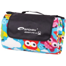 Spokey Koc piknikowy Picnic Owl niebieski 180x210cm (835240)