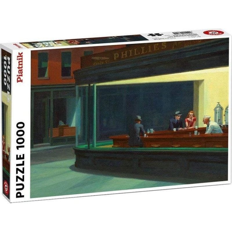 Piatnik Puzzle 1000 Hopper Nighthawks PIATNIK