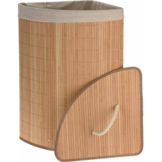 Storage Solutions Kosz na pranie Storage Solutions Kosz na pranie narożny bambusowy brąz