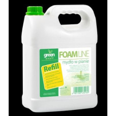 Foam Line FOAM Line Green Apple 5L, Mydło w pianie zielone jabłko.