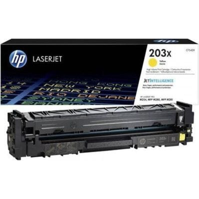 HP Toner HP Toner 203X Yellow (CF542X)