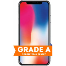 Apple iPhone X 64GB Gray, Pre-owned, A grade