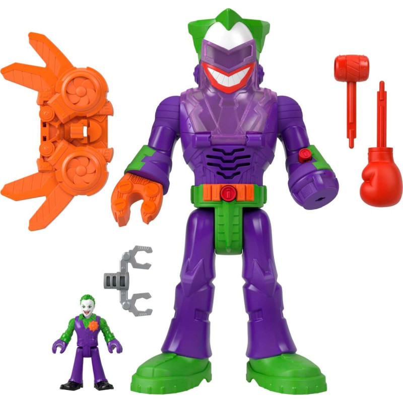 Mattel Figurka Mattel Zestaw figurek Imaginext DC Super Friends Joker i Śmiechorobot