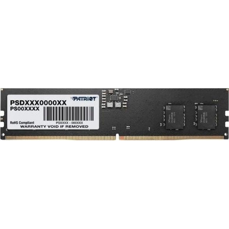 Patriot Pamięć Patriot PATRIOT MEMORY DDR5 32GB 5600 CL 46-46-46-90 1.1V ECC-DIMM/TS Hynix 0-70 ACPI Retail Package