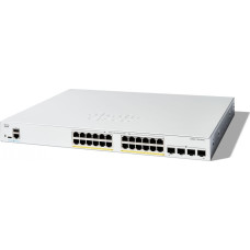 Cisco Switch Cisco Cisco Catalyst 1300-24FP-4G - Switch - L3 - managed - 24 x 10/100/1000 (PoE+) + 4 x Gigabit SFP - an Rack montierbar - PoE+ (370 W)