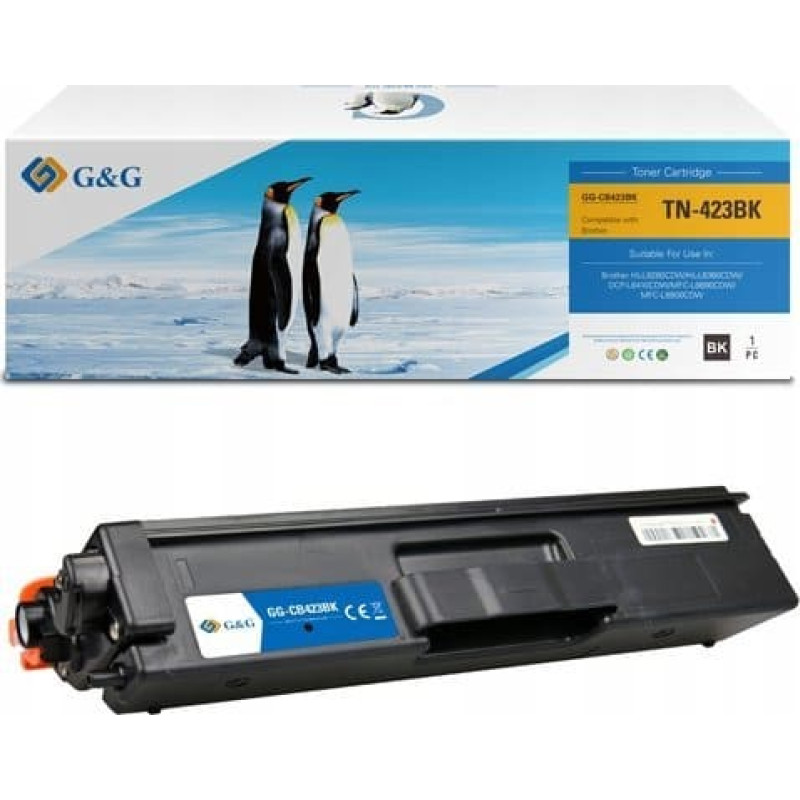 G&G Toner G&G G&G kompatybilny toner z Brother TN423BK, NT-CB423BK, black, 6500s