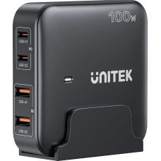 Unitek Ładowarka Unitek Unitek Ładowarka biurkowa GaN 100W 2xUSB-A 2xUSB-C