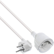 Inline InLine® Power Extension Cable angeld Type F white 20m