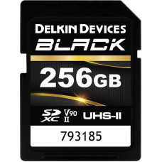 Delkin Karta Delkin Delkin SDXC BLACK Rugged UHS-II R300/W250 (V90) 256GB (new)