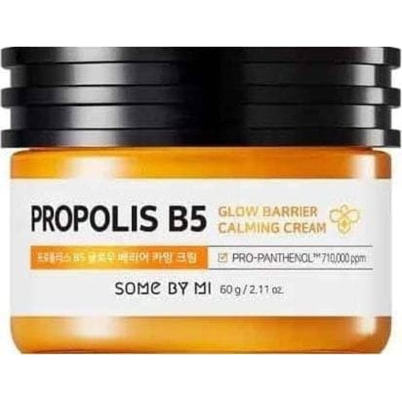 Some By Mi Some By Mi Propolis B5 Glow Barrier Calming Cream Kojący Krem Propolisowy O Działaniu Rozświetlającym 60G