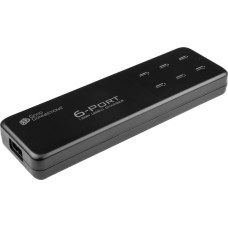 Good Connections Ładowarka Good Connections Good Connections USB quick charging station 120 Watt, 6-port, charger (black, PD 3.0, QC 4+, USB-C)