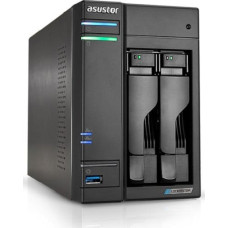 Asustor Serwer plików Asustor Serwer plików Asustor LOCKERSTOR 2 AS6602T 2-bay, Intel Celeron J4125 Czterordzeniowy 2.0GHz, 8GB RAM DDR4. 2x M.2 PCIe (NVMe), 2x 2.5 GbE. 3x USB 3.