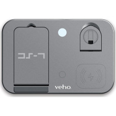 Veho DS-7 Qi Telefon komórkowy/Smartfon, Smartwatch, Tablet USB Type-C