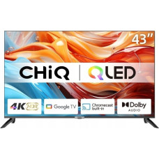 Chiq Telewizor CHiQ U43QM8G QLED 43'' 4K Ultra HD Google TV