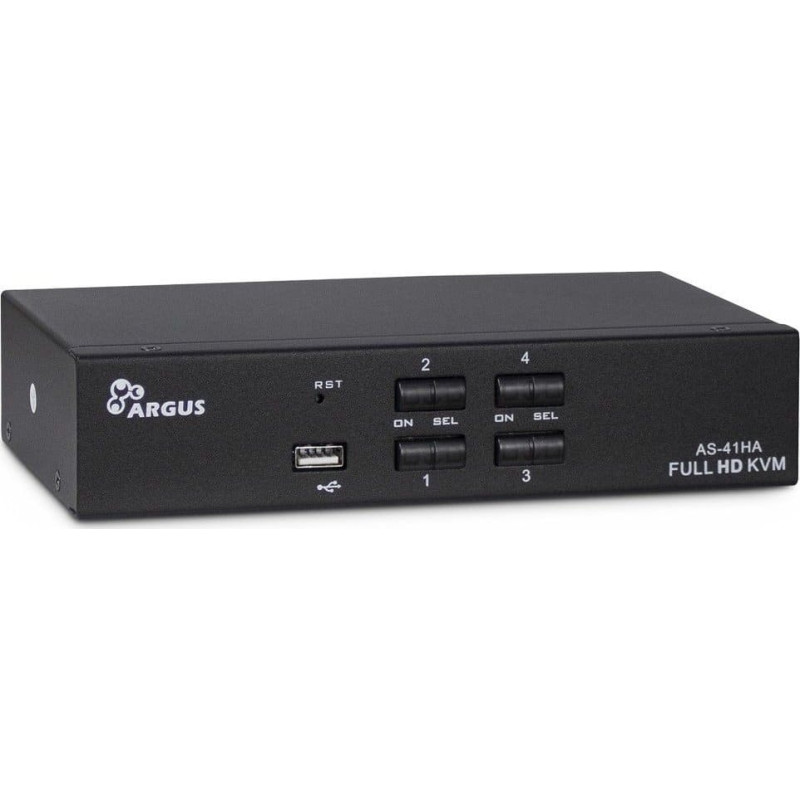 Inter-Tech Przełącznik Inter-Tech IPC KVM SWITCH AS-41HA HDMI