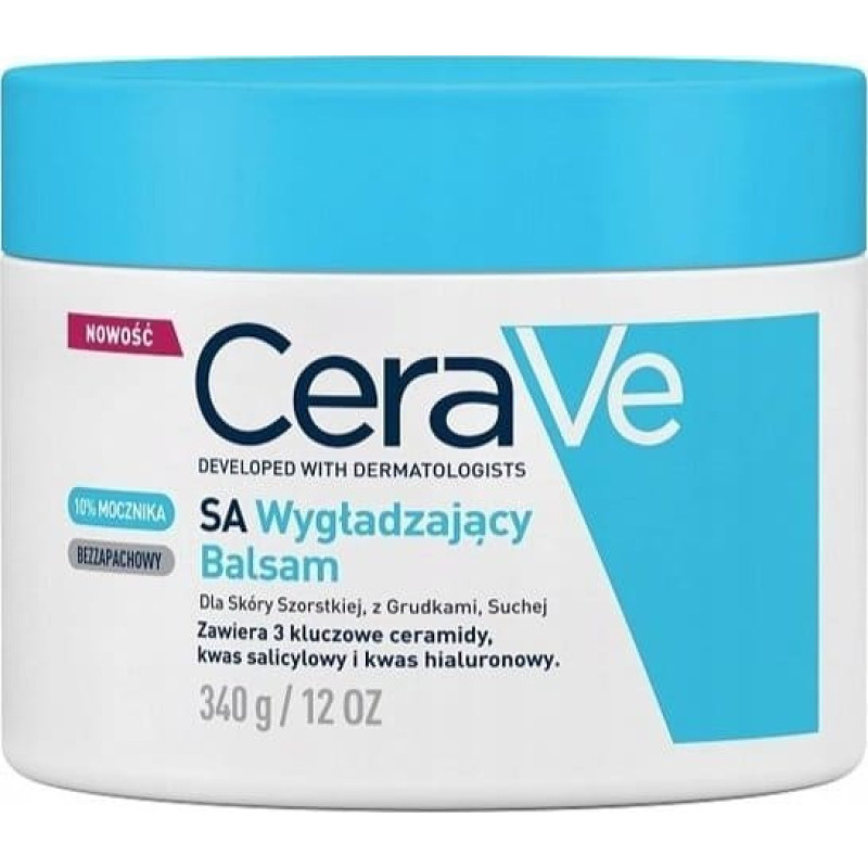 Cerave Cerave, Balsam wygładzający, 340g - Długi termin ważności!