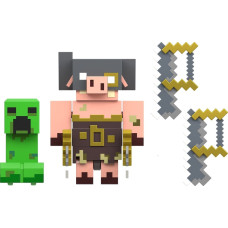 Mattel Figurka Mattel Zestaw figurek Minecraft Legends Creeper vs Piglin