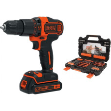 Black&Decker Wiertarko-wkrętarka Black&Decker 18 V 1 x akumulator 1.5 Ah