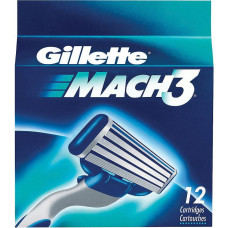 Gillette Mach3 Wkłady do maszynki 12szt