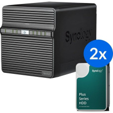 Synology Serwer Synology Synology DS423 /16T | 4-zatokowy serwer NAS w zestawie z dyskami o łącznej pojemności 16TB, Tower