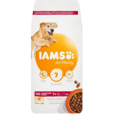 Iams IAMS-Sucha karma for Vitality dla starszych psów ras dużych, z kurczakiem 12kg