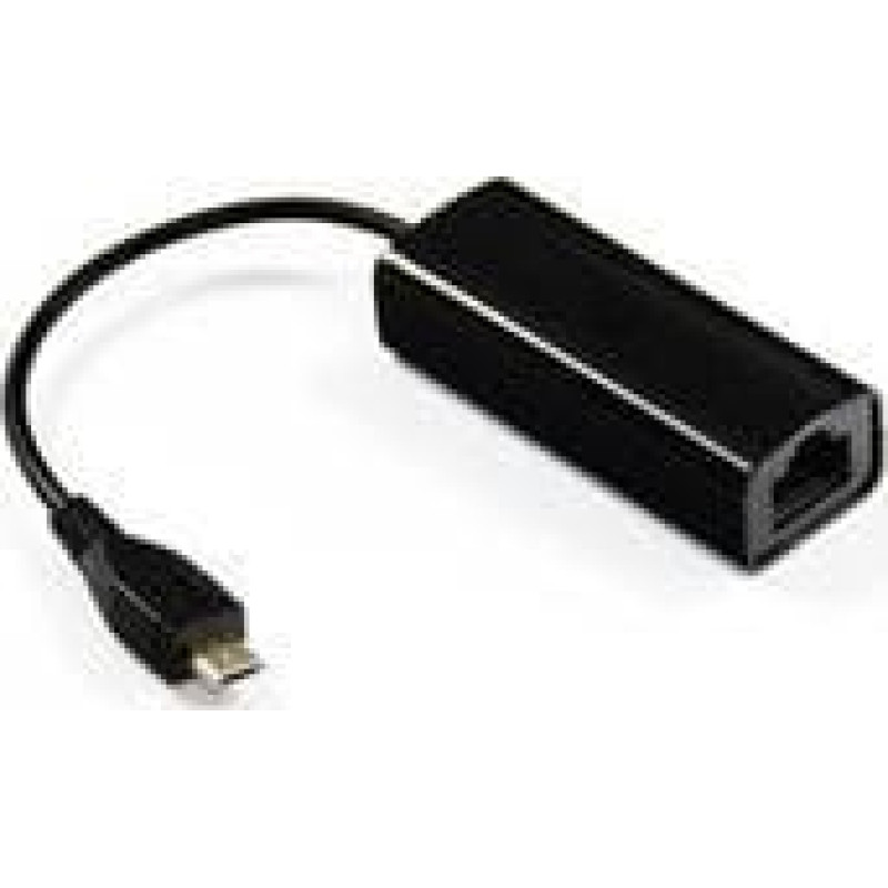 Microconnect Karta sieciowa MicroConnect USB MICRO to Ethernet, Black