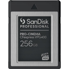 Sandisk Karta SanDisk SANDISK Professional PRO-CINEMA 256GB CFexpress VPG400 Type B Card upto 1700MB/s Read 1400MB/s Write