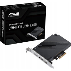 Asus HUB USB Asus ASUS Rozšiřovací karta USB4 PCIe Gen4, PCIe 4.0 x4, 2x USB4 Typ-C, 2x DP