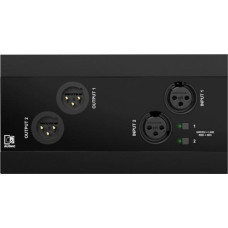 Audac AUDAC NWP222/B Sieciowy panel wejściowy i wyjściowy audio - 2 x XLR in- & out + BT (4 x 2 CH) czarny