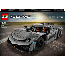 Lego 42173 Technic Koenigsegg Jesko Absolut Supersportwagen in Grau