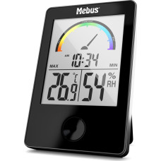 Mebus Mebus 40929 Thermo-Hygrometer black