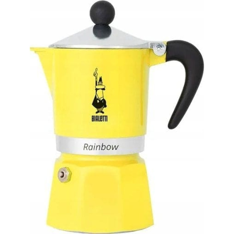 Bialetti Kawiarka Bialetti Bialetti RAINBOW 3TZ yellow Primavera 2024